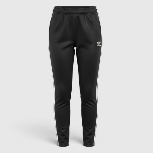 Adidas Originals 3-Stripes Μαύρο Παντελόνι / Pre Owned